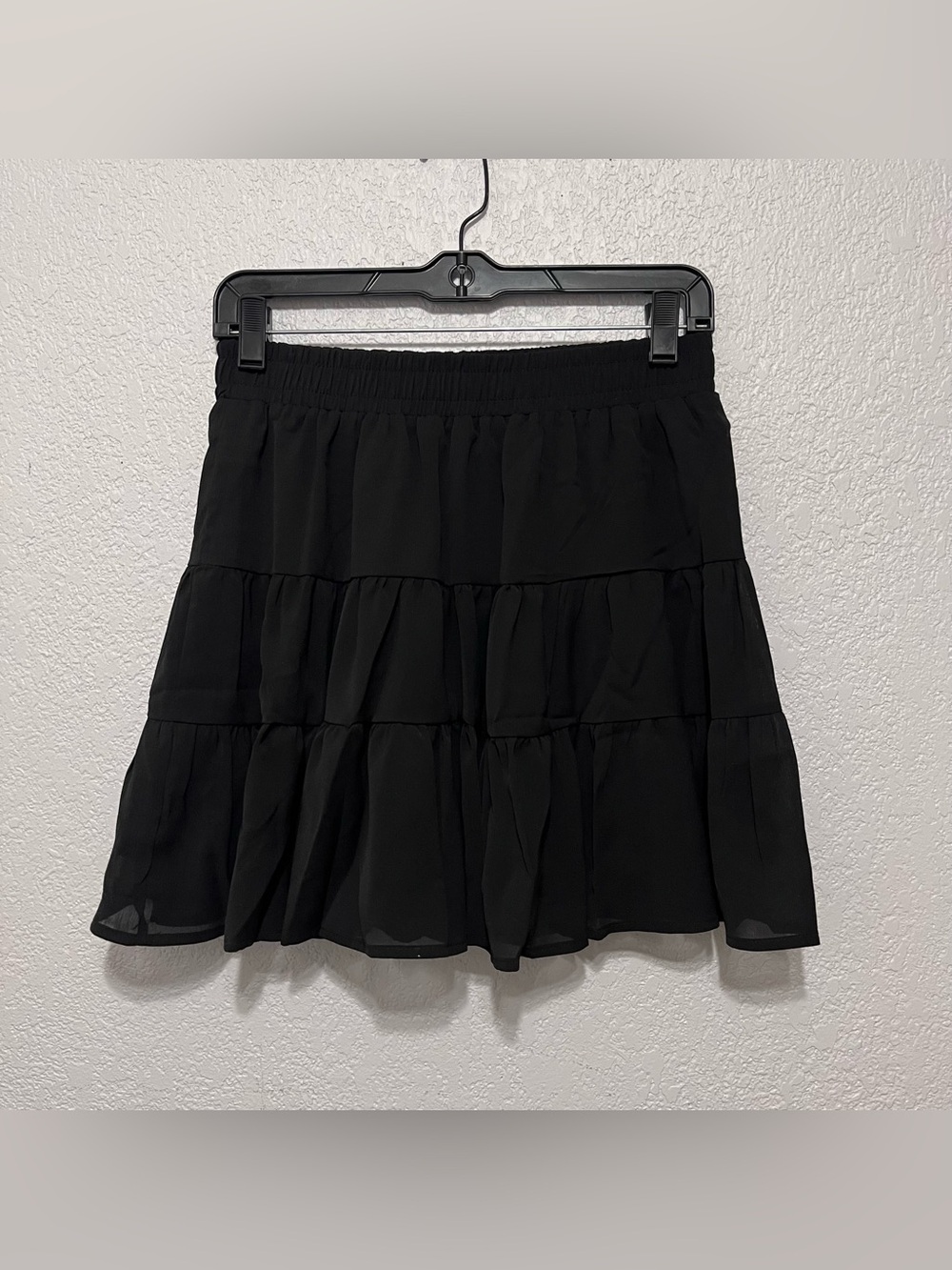 NWT❗️ Tsher Women High Waist Elastic Ruffle Boho Casual Mini Skirts size S